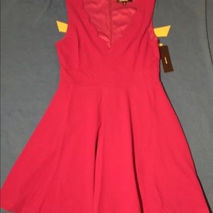 Pink mini Lulus dress NWT